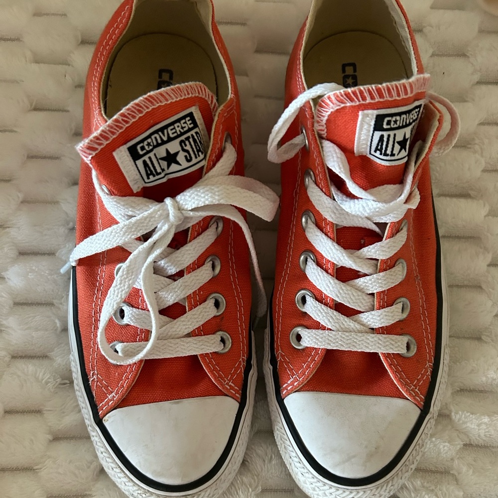 Converse All Star Bright Orange Sneakers